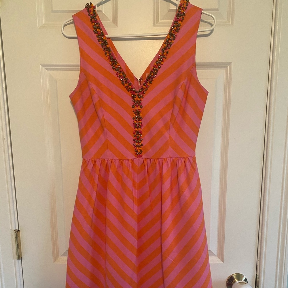 Lilly Pulitzer Citrus Candy Cane Dress